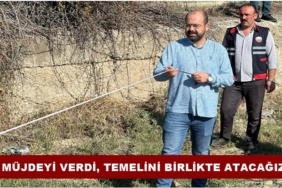 Başkan Volkan Kavaklıgil Müjdeyi Verdi; Temelini Birlikte Atacağız