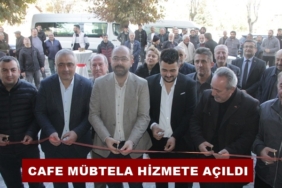 Cafe Mübtela Hizmete Açıldı