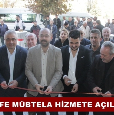 Cafe Mübtela Hizmete Açıldı
