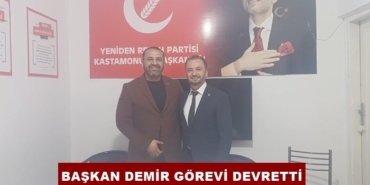 İbrahim Demir İl Başkanlığı Görevini Devretti