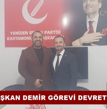 İbrahim Demir İl Başkanlığı Görevini Devretti