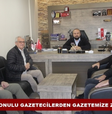 Kastamonulu Gazetecilerden Gazetemize Ziyaret