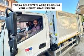Tosya Belediyesi Araç Filosuna Yeni Hizmet Aracı Ekledi