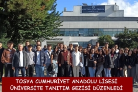 Tosya Cumhuriyet Anadolu Lisesi Üniversite Tanıtım Gezisi Düzenledi