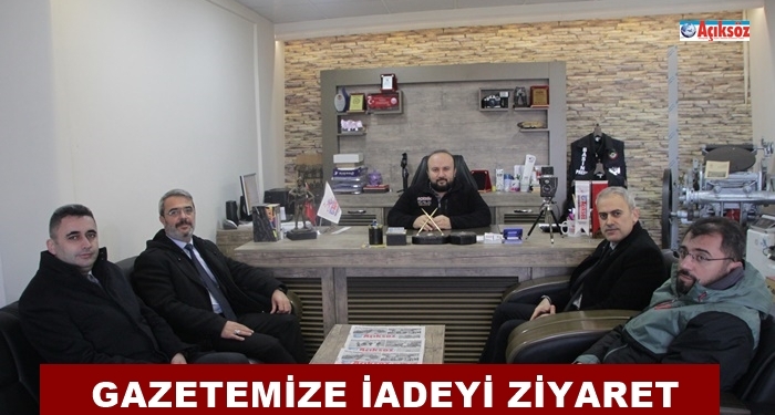 İlçe Milli Eğitimden Gazetemize Ziyaret