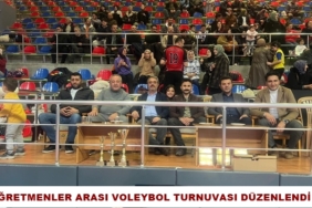 Öğretmenler Arası Voleybol Turnuvası Düzenlendi
