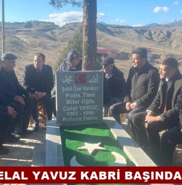 Şehit Celal Yavuz Kabri Başında Anıldı