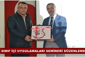 Sınıf İçi Uygulamaları Semineri Düzenlendi
