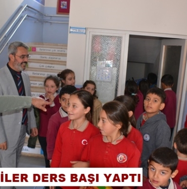 Tatilin Ardından Öğrenciler Ders Başı Yaptı