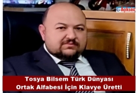 Tosya Bilsem Türk Dünyası Ortak Alfabesi İçin Klavye Üretti ve Samsun’da Yapılan  7.Türk Dünyası Bilim Ve Kültür Şenliğinde Tanıttı