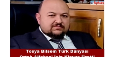 Tosya Bilsem Türk Dünyası Ortak Alfabesi İçin Klavye Üretti ve Samsun’da Yapılan 7.Türk Dünyası Bilim Ve Kültür Şenliğinde Tanıttı