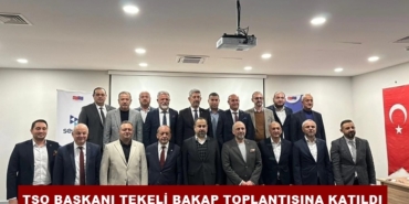 Tosya TSO Başkanı Mehmet Salih Tekeli BAKAP İstişare Toplantısına Katıldı