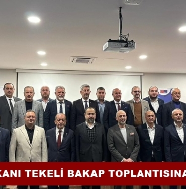 Tosya TSO Başkanı Mehmet Salih Tekeli BAKAP İstişare Toplantısına Katıldı