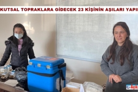 Tosya’dan Kutsal Topraklara Gidecek 23 Kişinin Aşıları Yapıldı