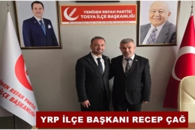 Yeniden Refah Partisi Tosya İlçe Başkanı Recep Çağ Oldu