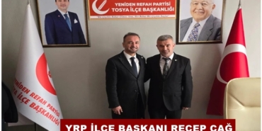 Yeniden Refah Partisi Tosya İlçe Başkanı Recep Çağ Oldu