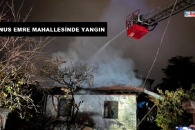 Yunus Emre Mahallesinde Yangın