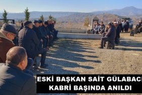 Eski Başkan Sait Gülabacı Kabri Başında Anıldı