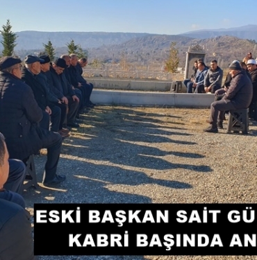Eski Başkan Sait Gülabacı Kabri Başında Anıldı
