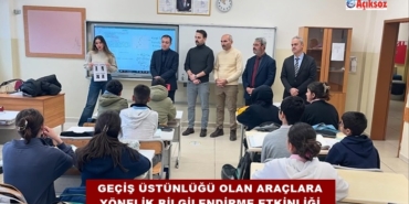 Geçiş Üstünlüğü Olan Araçlara Yönelik Bilgilendirme Etkinliği Düzenlendi