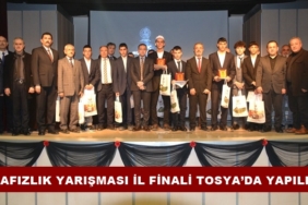 Hafızlık Yarışması İl Finali Tosya’da Yapıldı