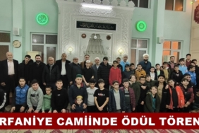 İmam Hatip Lisesi Mezunları Derneğinden İrfaniye Camiinde Ödül Töreni