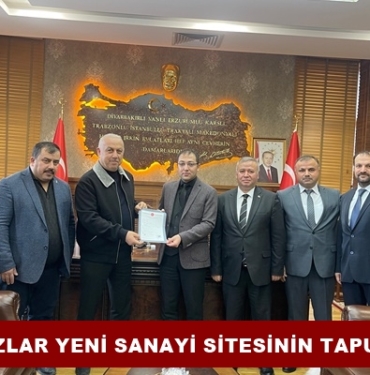 Tapu İşlemi Tamamlandı, Tosya’ya Bir Sanayi Sitesi Daha Kuruluyor