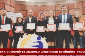 Tosya Cumhuriyet Anadolu Lisesi’nden etwinning  Projesi