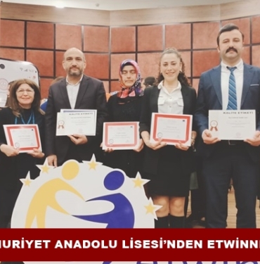 Tosya Cumhuriyet Anadolu Lisesi’nden etwinning  Projesi