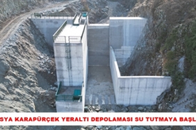 Tosya Karapürçek Yeraltı Depolaması Su Tutmaya Başladı