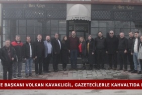 Belediye Başkanı Volkan Kavaklıgil, Gazetecilerle Kahvaltıda Buluştu