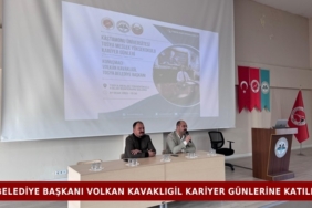 Belediye Başkanı Volkan Kavaklıgil Kariyer Günlerine Katıldı