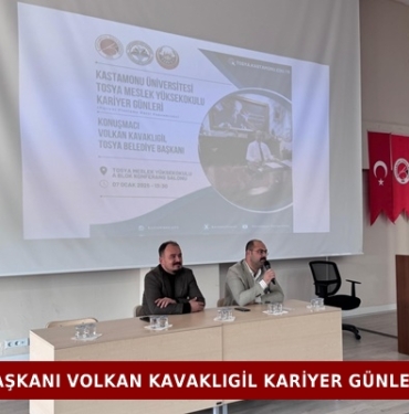 Belediye Başkanı Volkan Kavaklıgil Kariyer Günlerine Katıldı