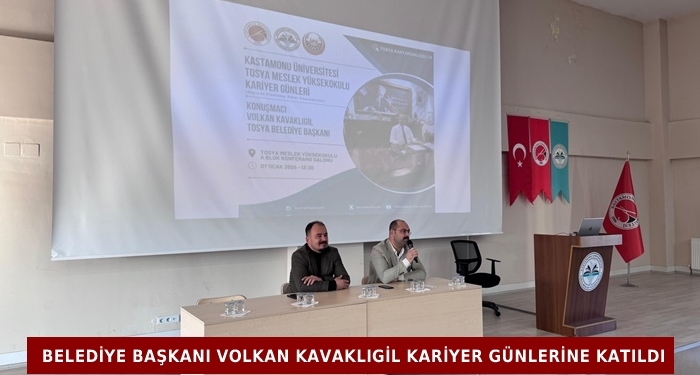 Belediye Başkanı Volkan Kavaklıgil Kariyer Günlerine Katıldı