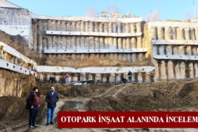 Belediye Başkanı Volkan Kavaklıgil’den Otopark İnşaat Alanında İnceleme