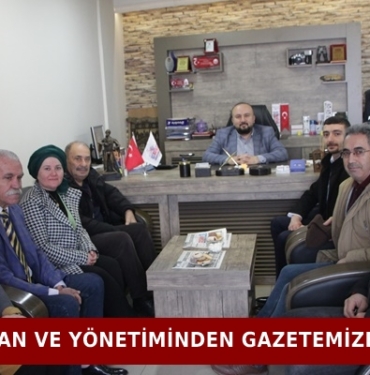 CHP Başkan Ve Yönetiminden Gazetemize Ziyaret