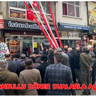 İSTANBULLU DÖNER DUALARLA HİZMETE AÇILDI