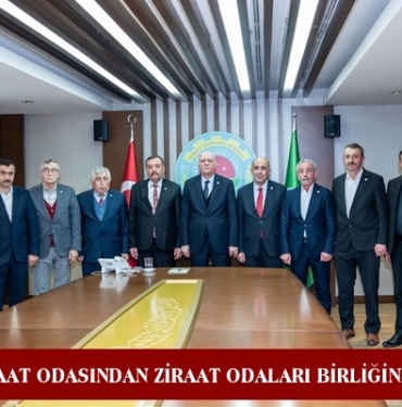 Tosya Ziraat Odasından Ziraat Odaları Birliğine Ziyaret