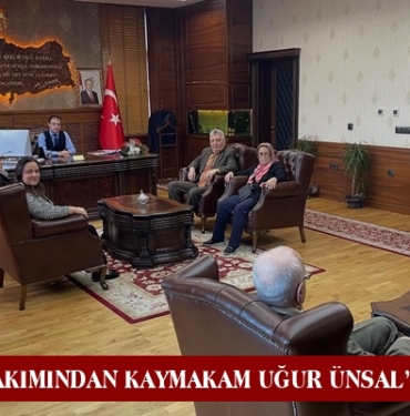 Bocce Takımından Kaymakam Uğur Ünsal’a Ziyaret