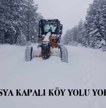 Tosya Kapalı Köy Yolu Yok