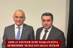 Tosyalı Hemşerimiz Yılmaz Kocakaya Kızılay Esenler Şube Başkanlığına Seçildi