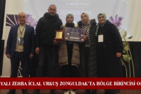 Tosyalı Zehra İclal Urkuş Zonguldak’ta Bölge Birincisi Oldu