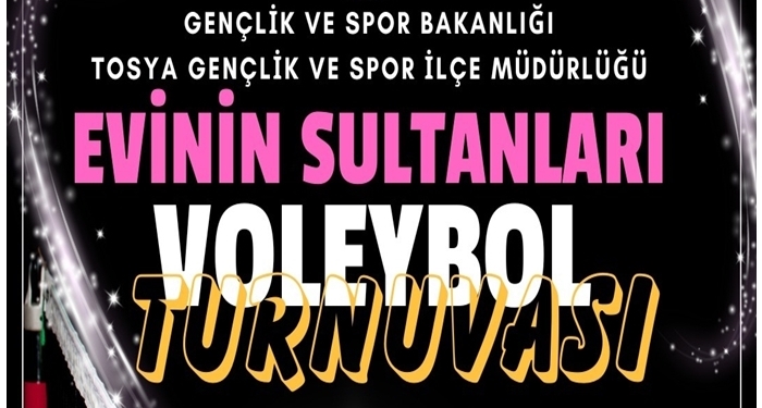 Evinin Sultanları Voleybol Turnuvası Başlıyor