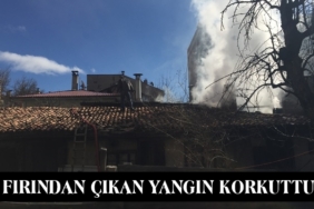 Fırından Çıkan Yangın Korkuttu