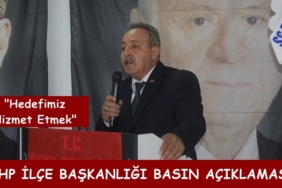 MHP İLÇE BAŞKANLIĞI BASIN AÇIKLAMASI