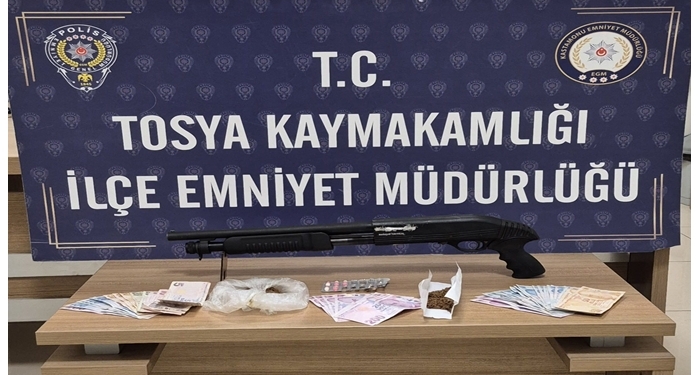 Polisten Tosya’da Uyuşturucu Operasyonu, 1 Tutuklama