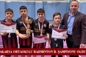 Sakarya Ortaokulu Badminton İl Şampiyonu Oldu