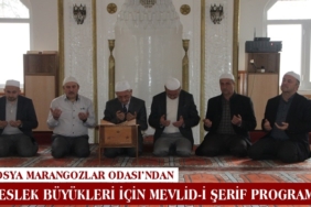 Tosya Marangozlar Odası’ndan Meslek Büyükleri İçin Mevlid-i Şerif Programı