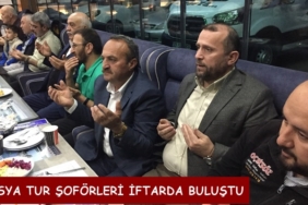 Tosya Tur Şoförleri İftarda Buluştu