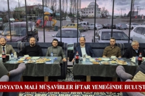 Tosya’da Mali Müşavirler İftar Yemeğinde Buluştu